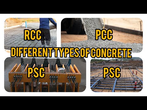 Types of concrete