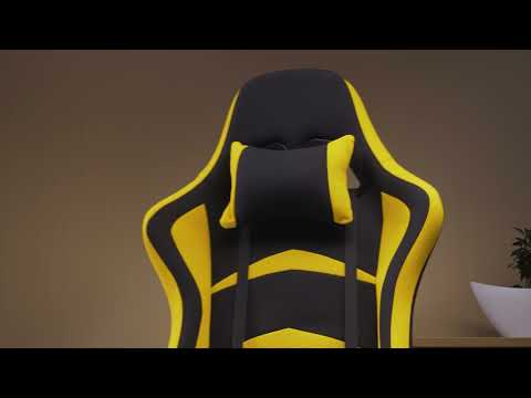 Миниатюра изображения товара Кресло геймерское Helmi Pointer HL-G07 / 306178 (черный/желтый)