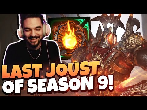 Last GM Joust of Season 9 Was CRINGE! - Grandmasters Ranked Joust - Smite