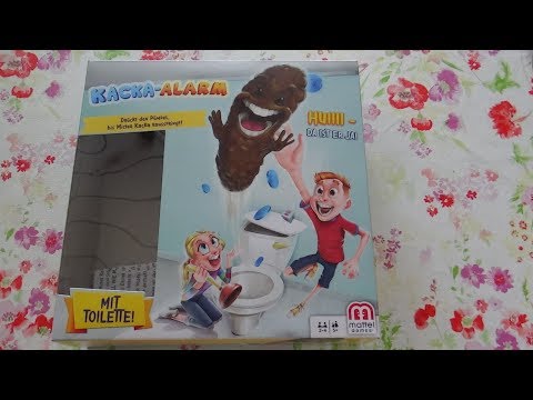 Kacka Alarm Kinderspiel | Wir haben großen Spaß mit dem Spiel