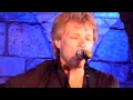 Old Habits Jon Bon Jovi live acoustic Napa San ...