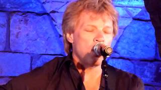 Old Habits Jon Bon Jovi live acoustic Napa San Francisco Aug 28 2012