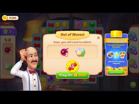 Homescapes Stuck Level 3402