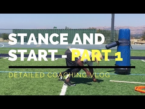 3 POINT STANCE  - PART 1 - Defensive Line Fundamentals and Techniques