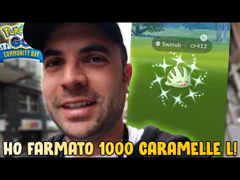 POLVERE e CARAMELLE L A PROFUSIONE allo SWINUB COMMUNITY DAY! - Pokémon GO
