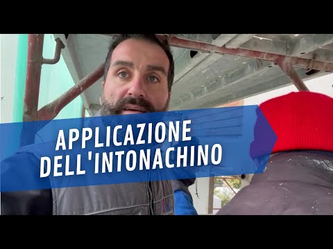 ⬜ Applicazione dell'intonachino ⬜