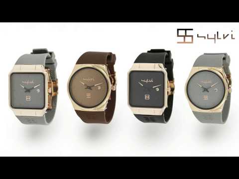 Style feathers analog grey dial men's watch - sylvi grey