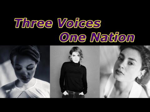 Three Voices (KRUTЬ, Olga Melnyk and Olha Balandiukh) - One Nation (Ukraine)