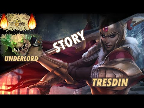 Story of How Tresdin become Legion commander😱 #games #dota2