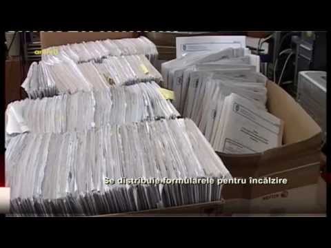 Se distribuie formularele pentru incalzire
