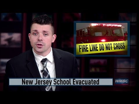 NJ East Rutherford School Fire Evacuation