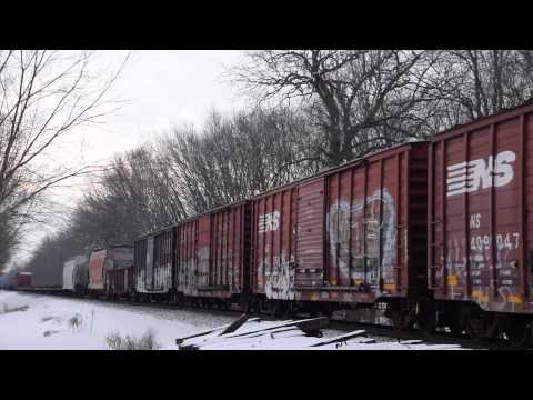 NS 1074 (DL&W Heritage) Leads 34N