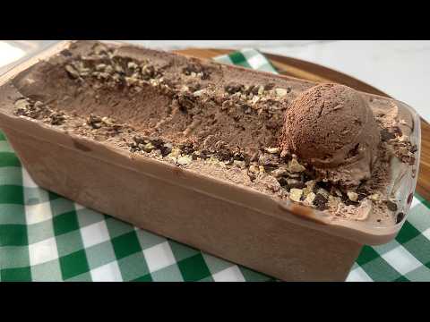 SORVETE CASEIRO DE CHOCOLATE - INCRÍVEL E DELICIOSO