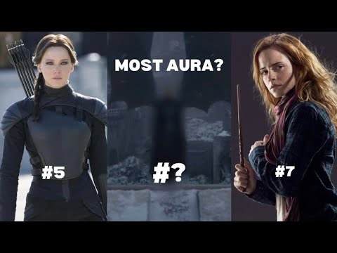 TOP 10 FEMALE CHARACTERS WITH THE MOST AURA!