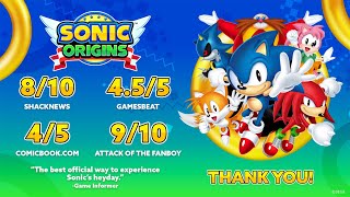 Sonic Origins - Accolades Trailer