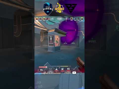 MOVISTAR RIDERS vs RAMBOOT en 1' | JORNADA 2 - VALORANT CHALLENGERS LEAGUE SPAIN RISING #shorts