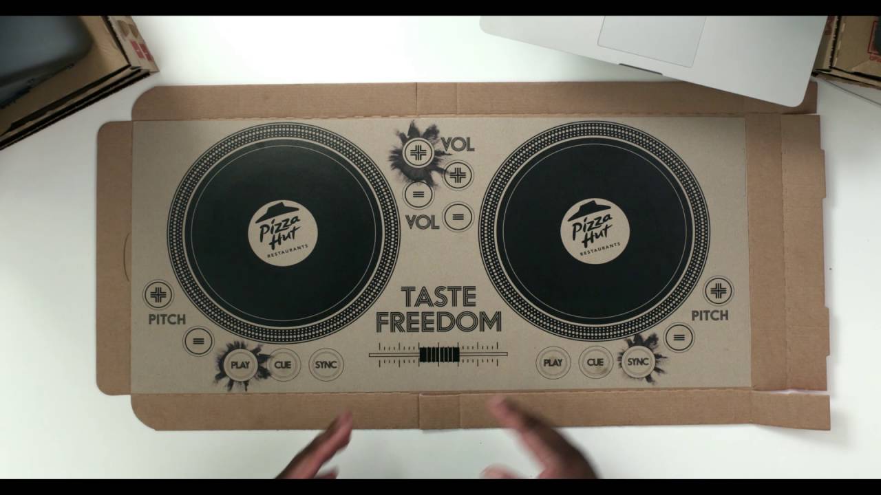 Learn just how the world's first playable DJ pizza box works - YouTube