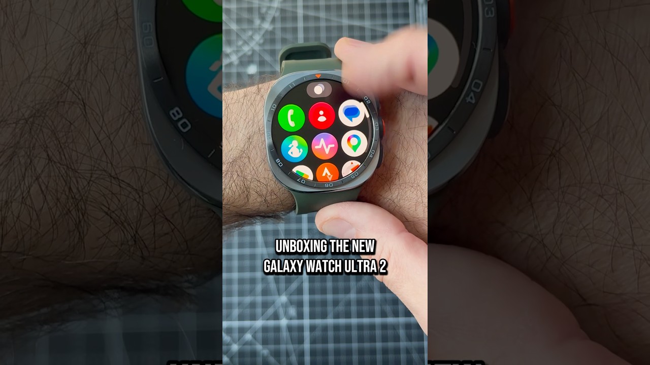 Galaxy Watch Ultra 2 Unboxing - YouTube