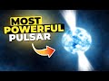Most Powerful Pulsar Found is Just 14 Years Old