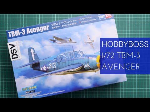 HobbyBoss 1/72 TBM-3 Avenger (87274) Review