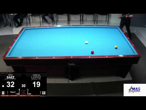 LLIGA CATALANA 3 BANDES 1ª DIV.:CB MANRESA (ANTONIO SAEZ)-CB CANET (JULIAN PEÑARETE))