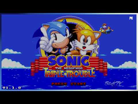 [PC] Sonic Triple Trouble - 16-Bit The FINAL UPDATE! - Sonic + Tails Playthrough - [COMPLETE]