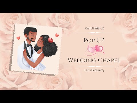 Pop Up Card - Chapel Pop Up Card! Cricut - DIY