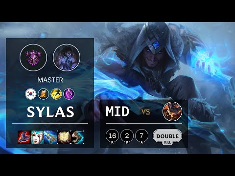 Sylas Mid vs Rumble - KR Master Patch 10.16