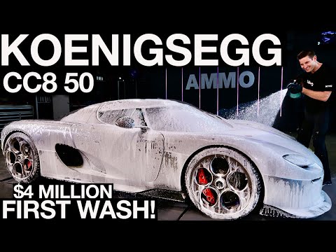 Thumbnail for Koenigsegg CC850 First Wash and Drive INSANE Manual Hyper Car! by Koenigsegg