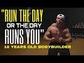 18 YEARS OLD BODYBUILDER POSING / GYMAHOLIX WORKOUT