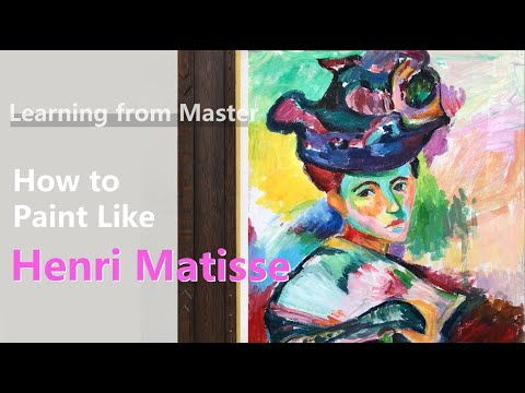 How to Paint Like Henri Matisse | Fauvism Painting| Step by Step