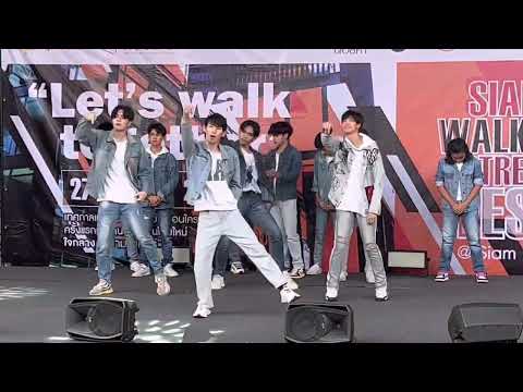 B4 at JK street cover party at Siam Square one from Monkey town