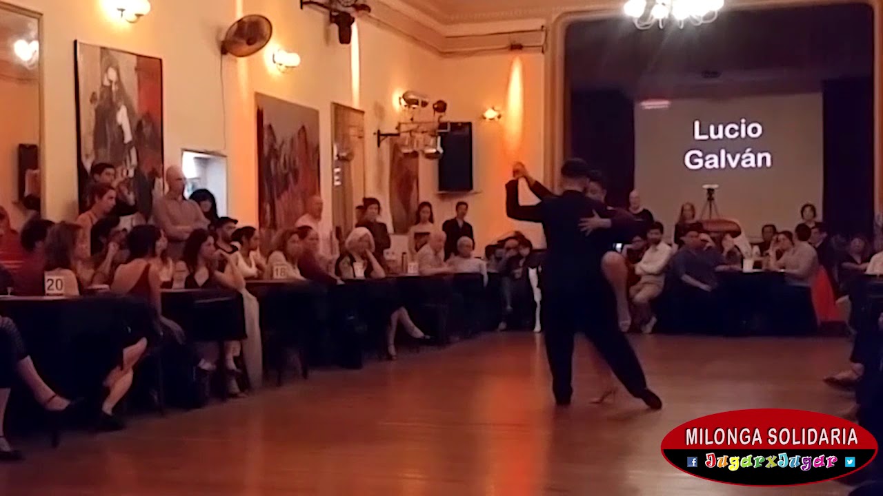 Gi Curto - Lucio Galván. T1. Milonga Solidaria JugarxJugar. 8/9/19
