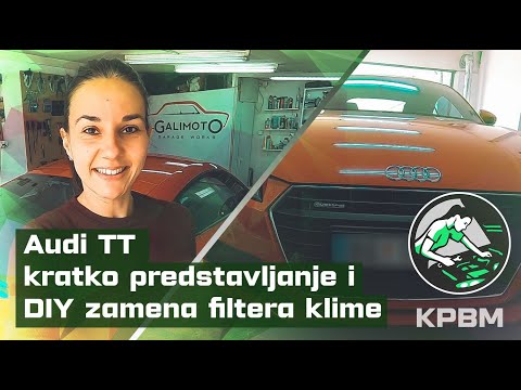 Audi TT quattro 2.0 TFSI 230hp [2015] – kratko predstavljanje i DIY zamena filtera klime