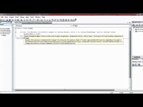 VB.NET Speed Tutorial Ep. 1