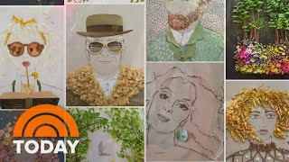 How a woman's flower art blossomed after painful health setback