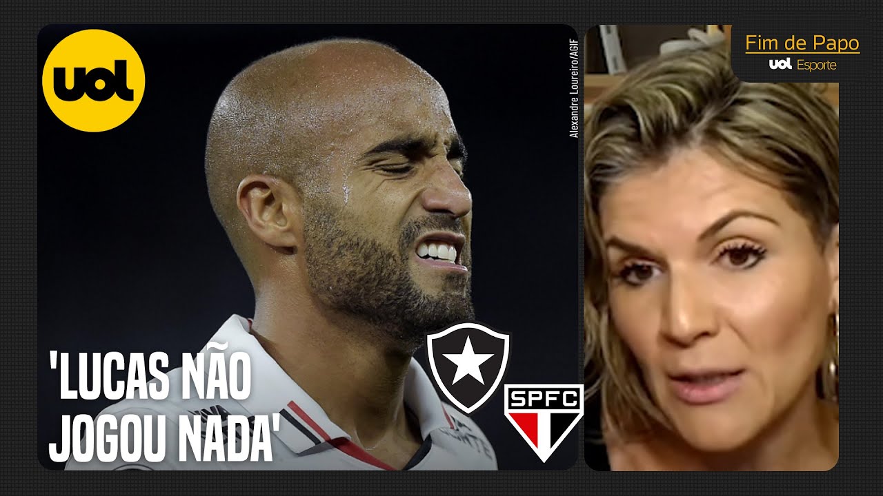 'LUCAS NÃO É A REFERÊNCIA TÉCNICA DO SÃO PAULO E NÃO JOGOU NADA CONTRA O BOTAFOGO', DIZ ALICIA KLEIN