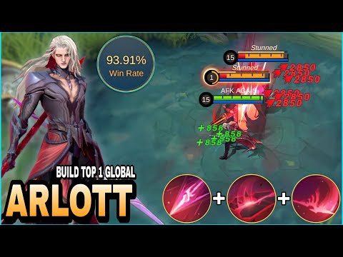 Arlott Best Build And Emblem - Complete Tutorial ~ MLBB