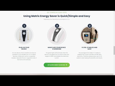 Energy Bill Matrix