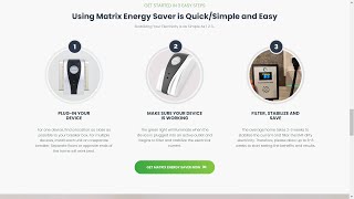 Matrix Energy Saver REviews - Streamline Your Energy Usage: Matrix Energy Saver in Action