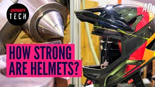 Can A DH Helmet Be Light & Strong? | How KASK Make & Test Superlight Full Face Helmets