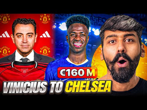 Vinicius Jr 160 Million Sale ! Why Vinicius was Angry with Gonzalo Garcia.  Xavi to Man  United ?