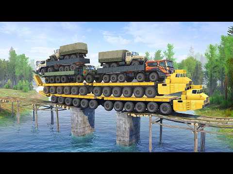 Overloaded Military Truck Takes on the TOUGHEST Obstacle Course EVER