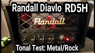 Video thumbnail for Randall Diavlo RD5H Review - Metal+Rock by DickieRadd