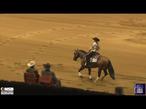 2021 Quarter Horse Congress Non Pro Reining Katsy Flarida on Footwork Revolution