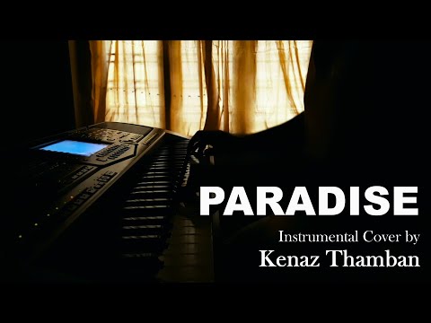 Coldplay - Paradise Instrumental Cover | Keyboard | Kenaz Thamban