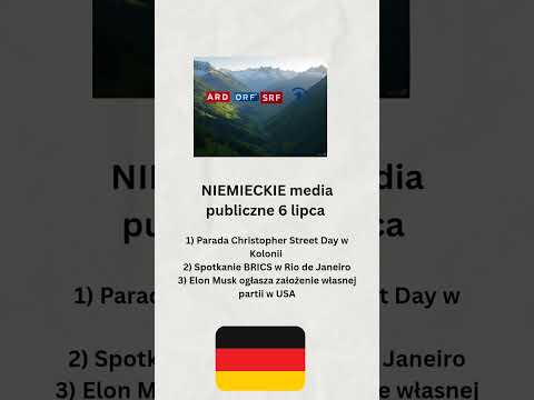 Niemieckie media publiczne 6 lipca