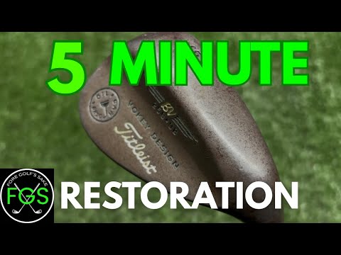 Titleist Vokey wedge ASMR Restoration Torched and Oil Quench