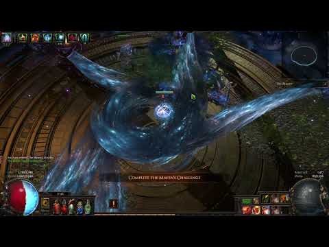 Poe 3.15 Necromancer Trinity Detonate dead / Maven 10 way