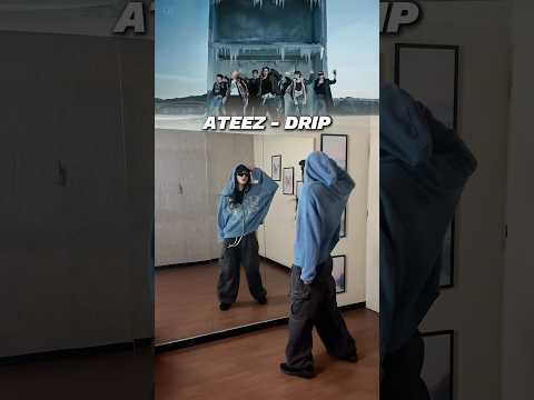 ATEEZ - DRIP mirrored dance #Ateezdrip #goldenhour_part6 #ateez #ateezatiny #atiny #dancechallenge